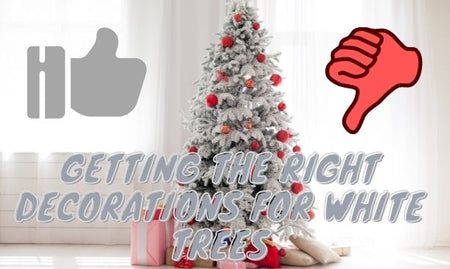 Getting The Right Decorations For White Christmas Trees