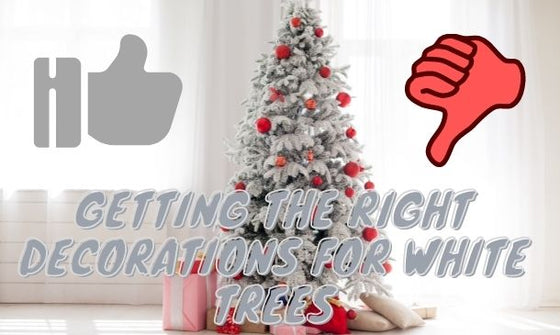 Getting The Right Decorations For White Christmas Trees