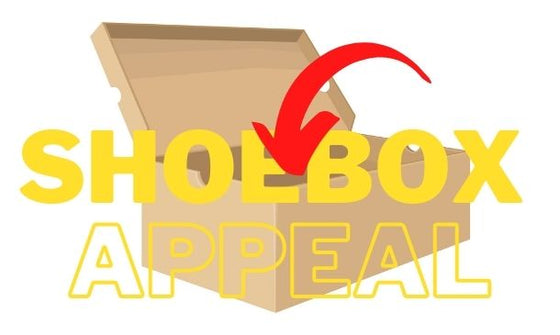 We're An Official Shoebox Appeal Drop Off Point