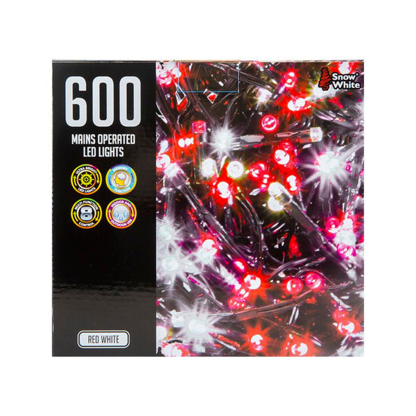 600 Red and White Super Bright Multi Action LED Lights