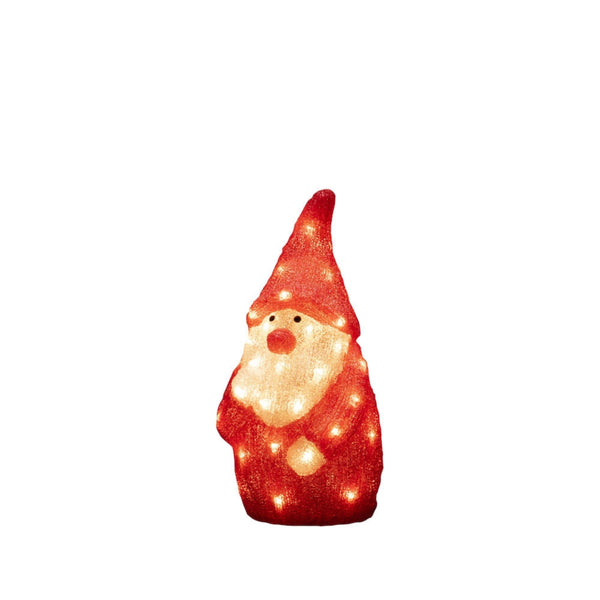Acrylic LED Lit Santa with 40 LEDs