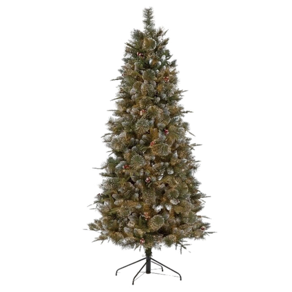 5ft Minnesota Spruce with Red Berries Christmas Tree