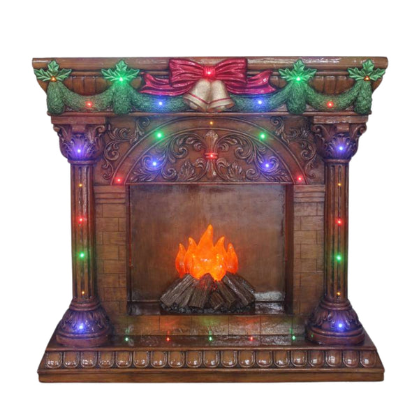 1.14m LED Fireplace Commercial Display Prop