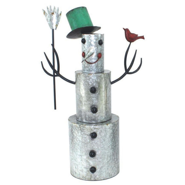 4ft Metal Snowman Commercial Christmas Display Prop