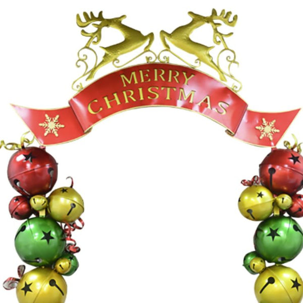 3.2m Jingle Bell Baubles Archway Commercial Christmas Display
