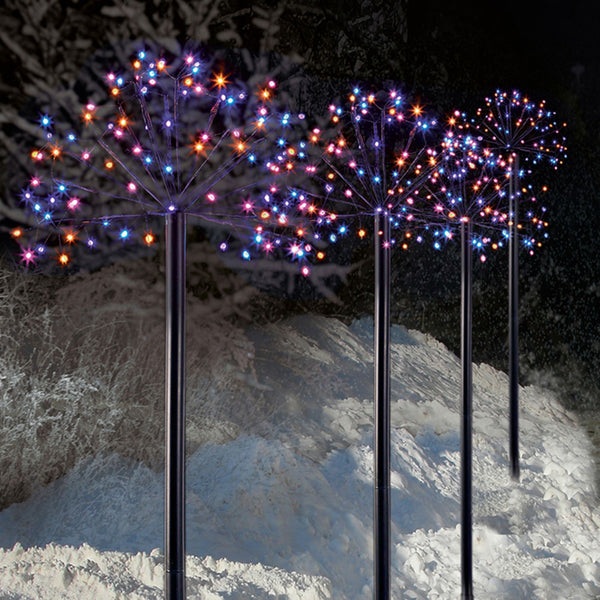 400 Rainbow Multi Action Sputnik Sparkler Path Finder Lights