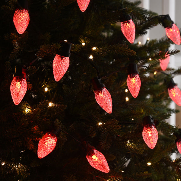 25 Colour Changing Strawberry LEDs with Remote Control