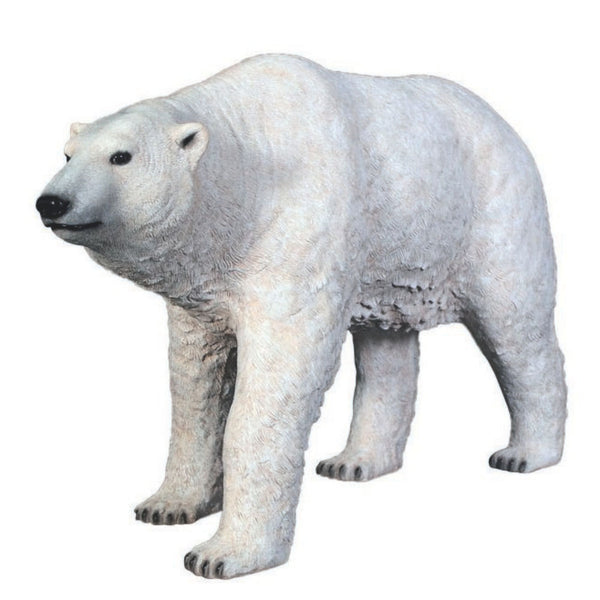 4ft Large Walking Polar Bear Commercial Christmas Display Prop