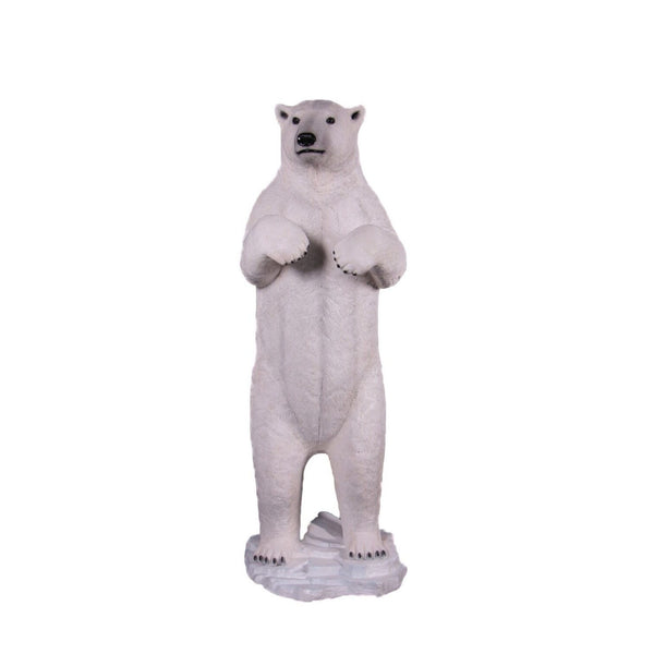 7ft Large Standing Polar Bear Commercial Christmas Display Prop