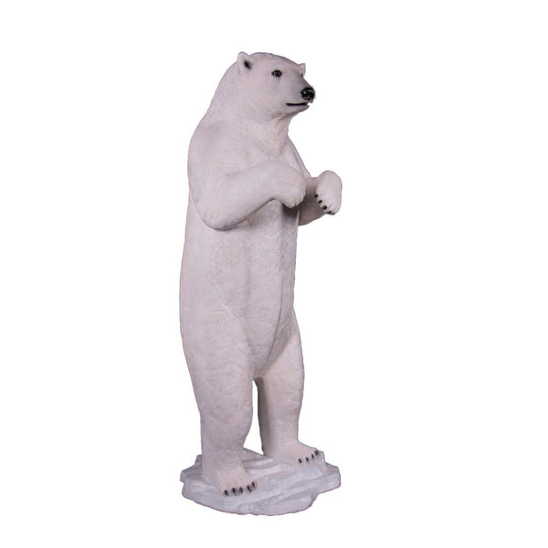 7ft Large Standing Polar Bear Commercial Christmas Display Prop