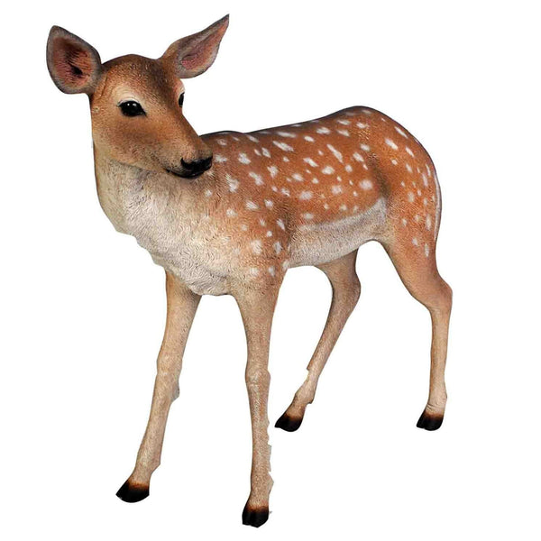 80cm Festive Fallow Dear Fawn Commercial Christmas Display Prop