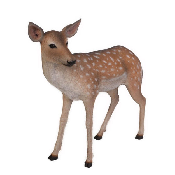 80cm Festive Fallow Dear Fawn Commercial Christmas Display Prop