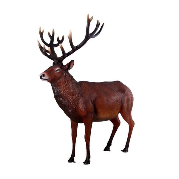 7ft Red Majestic Stag Commercial Christmas Display Prop
