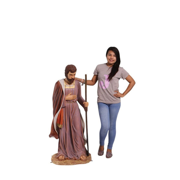 Large Joseph Realistic Nativity Figure Christmas Display Prop