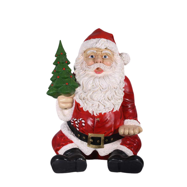 2.2m Giant Sitting Santa Claus Photo Opportunity Seat Christmas Prop