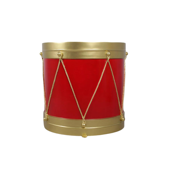 Festive Display Drum Commercial Christmas Display Prop