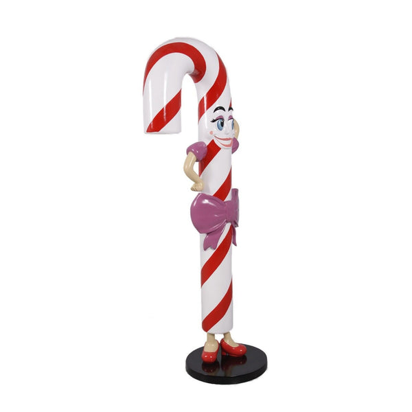 6ft Mo Candy Cane Stand Commercial Christmas Display Prop