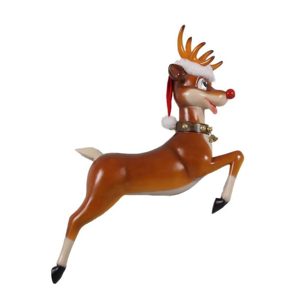 Funny Reindeer Wall Décor Commercial Christmas Display Prop