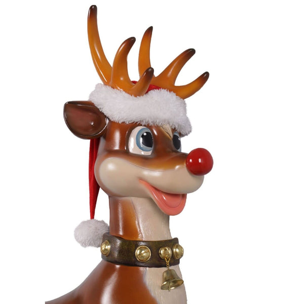 Funny Reindeer Wall Décor Commercial Christmas Display Prop