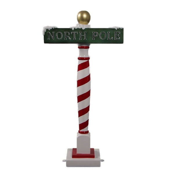 80cm North Pole Sign Commercial Christmas Display Prop