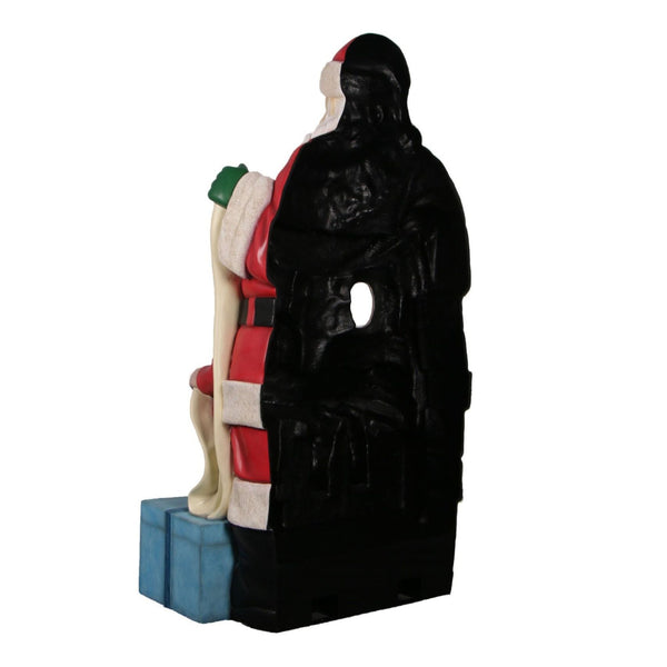 1.8m Santa Happy Holidays Photo Opportunity Prop