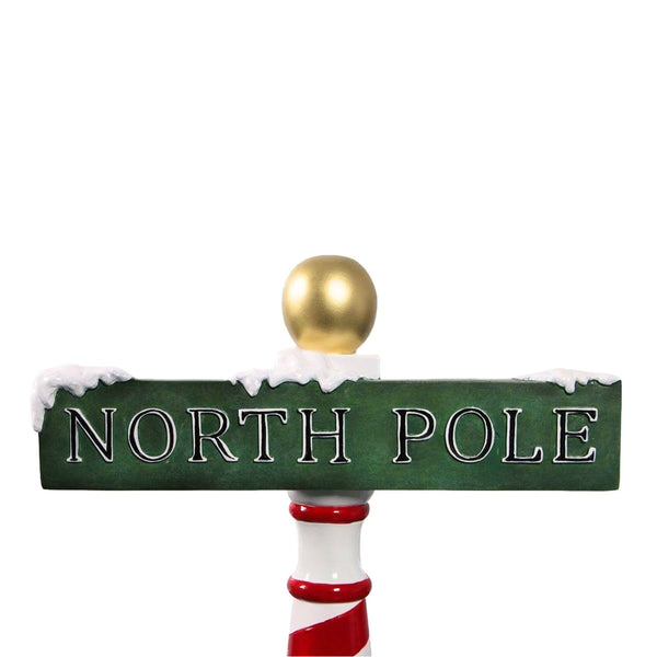 80cm North Pole Sign Commercial Christmas Display Prop
