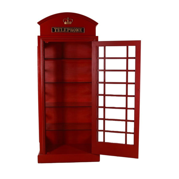 1.83m Large Santa's Telephone Box Commercial Display Prop