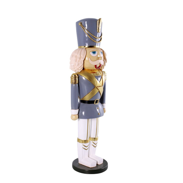 6ft Grey Nutcracker Soldier Commercial Christmas Display Prop