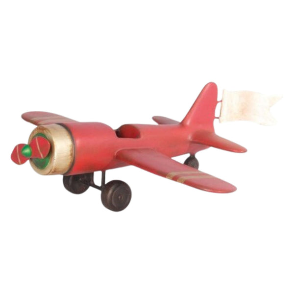 90cm Festive Toy Aeroplane Commercial Christmas Display Prop