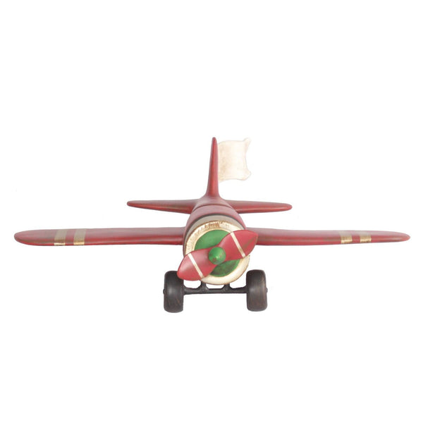90cm Festive Toy Aeroplane Commercial Christmas Display Prop
