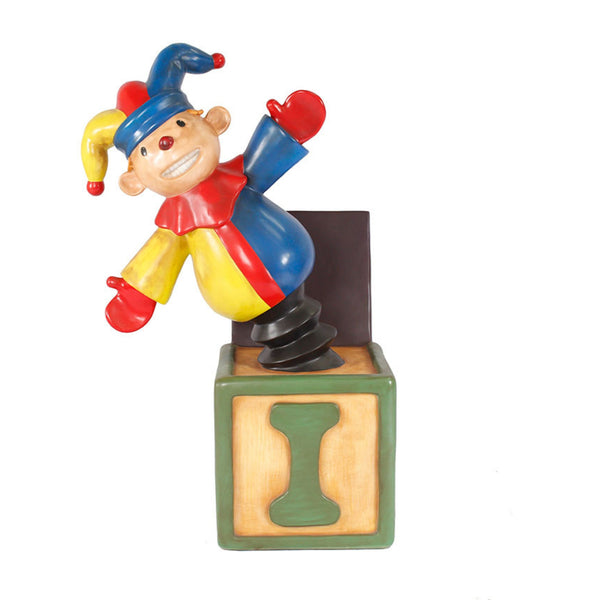135cm Toy Jack in the Box Commercial Christmas Display Prop
