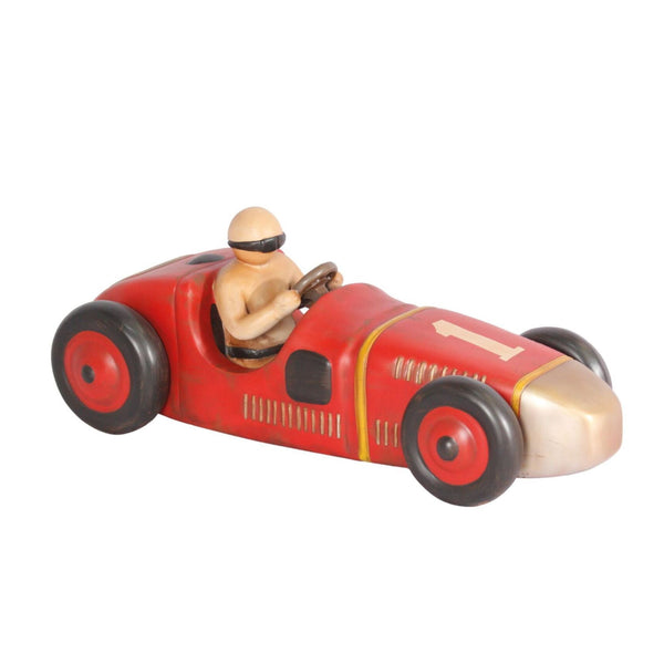 95cm Festive Toy Race Car Commercial Christmas Display Prop