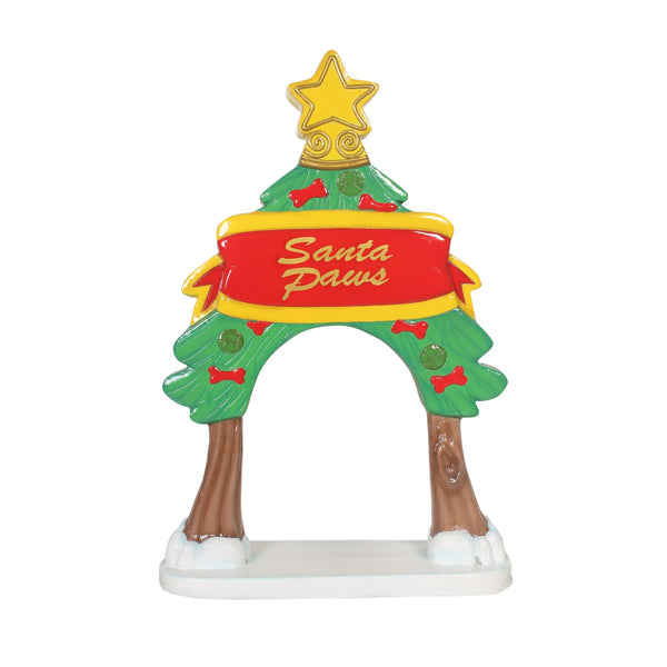 1m Christmas Tree Santa Paws Archway Commercial Christmas Display Prop