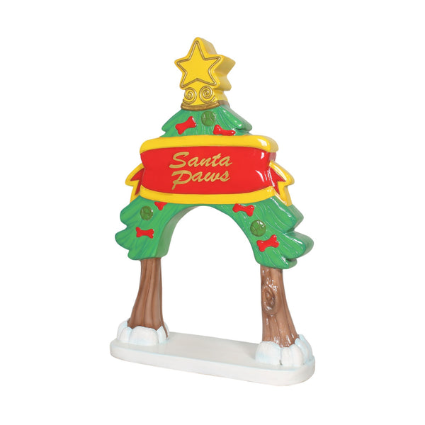 1m Christmas Tree Santa Paws Archway Commercial Christmas Display Prop