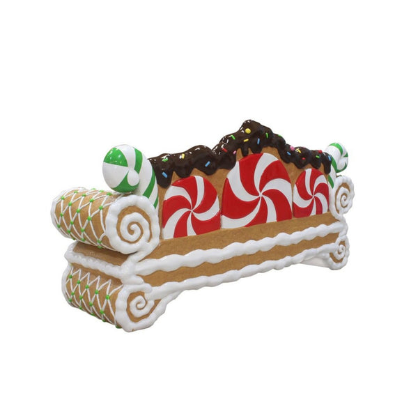 1.07m Gingerbread Bench Commercial Christmas Display Prop