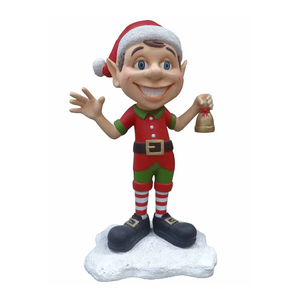 95cm Cheery Festive Elf Commercial Christmas Display Prop