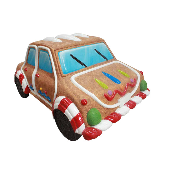 Gingerbread Cookie Car Commercial Christmas Display Prop
