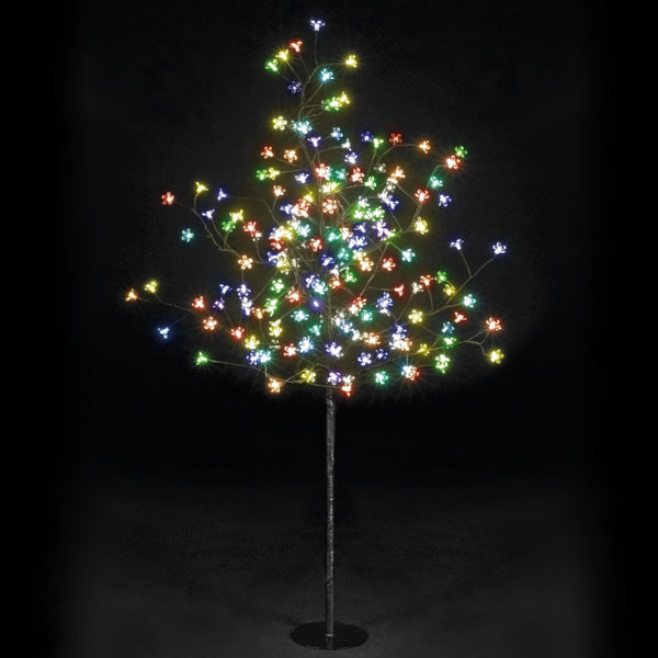 1.5m Multi Coloured Cherry Blossom Tree with 150 LEDs