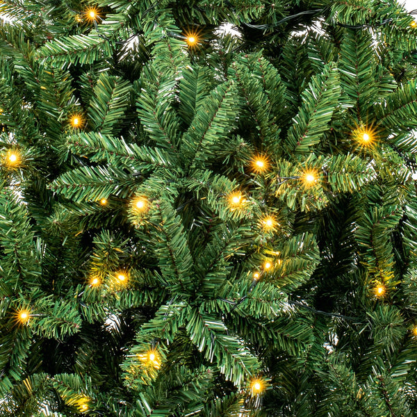 6ft Pre Lit Douglas Fir Artificial Christmas Tree with 180 Warm White LED's