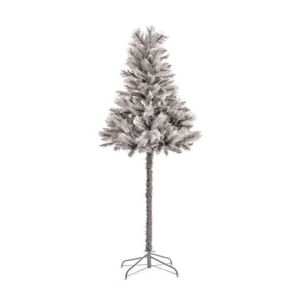 6ft Silver Tipped Parasol Artificial Christmas Tree