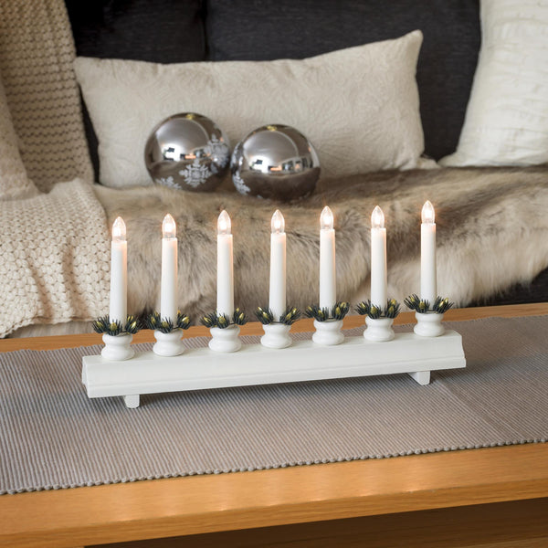 7 Bulb White Window Welcome Light