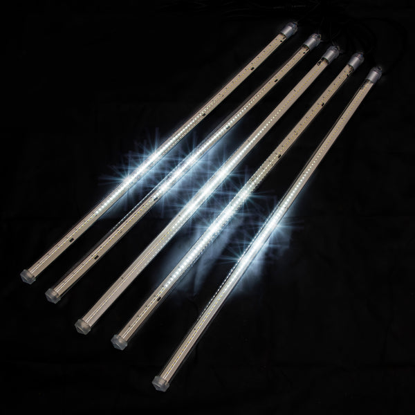 Set of 5 1 Metre Digital XP Connectable Giant Ice White Snowtubes