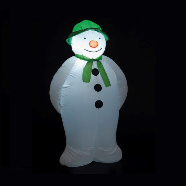 4ft Pre Lit Christmas Inflatable The Snowman
