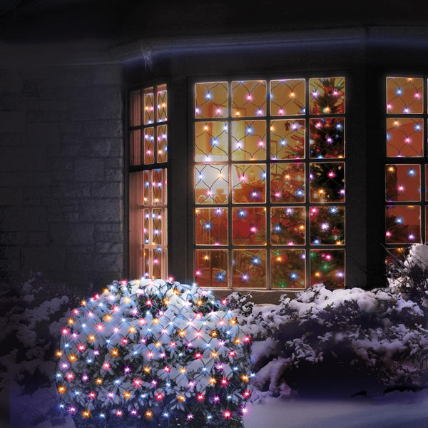 360 Rainbow Multi Action LED Net Light 3.5m x 1.2m