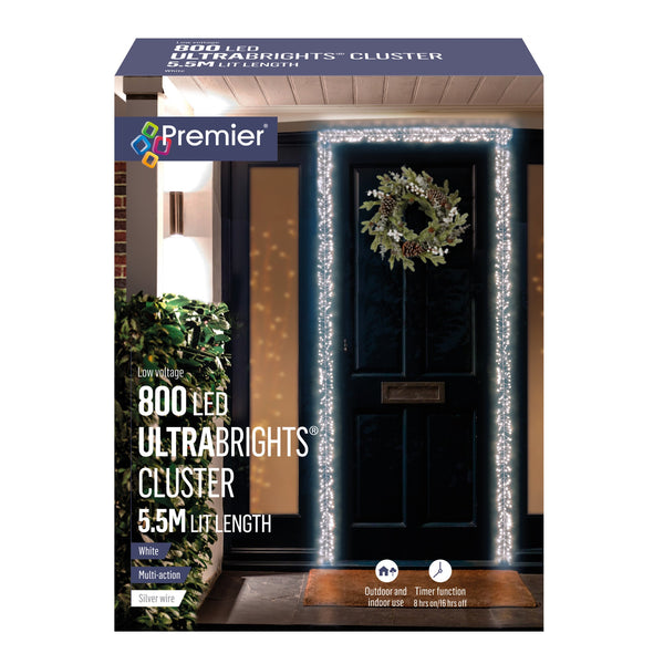 800 White Ultrabright Door Cluster Lights