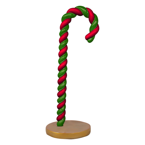 2m Giant Freestanding Christmas Candy Cane Prop in Red and Green