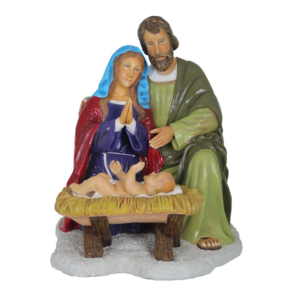 Holy Family Nativity Scene with Base Commercial Christmas Display Prop