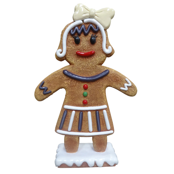 90cm Mini Gingerbread Mama Commercial Christmas Display