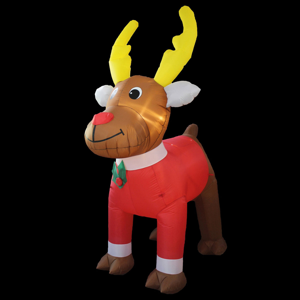 3m Giant Inflatable Rudolph Reindeer with Santa Top