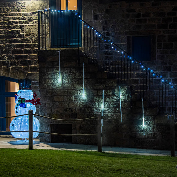 Set of 5 1 Metre Digital XP Connectable Giant Ice White Snowtubes